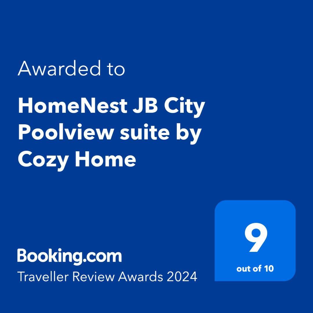 Homenest Jb City Poolview Suite By Cozy Home Johor Bahru Eksteriør billede
