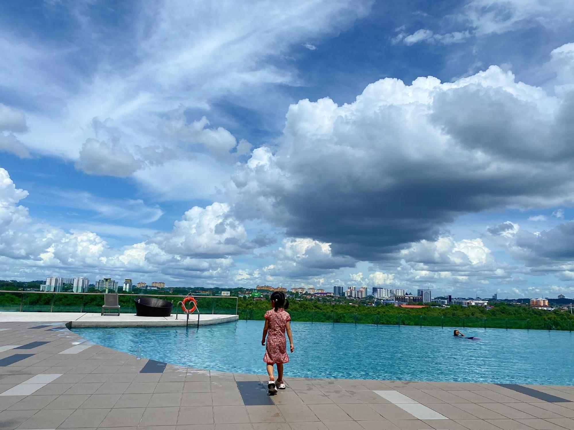 Homenest Jb City Poolview Suite By Cozy Home Johor Bahru Eksteriør billede